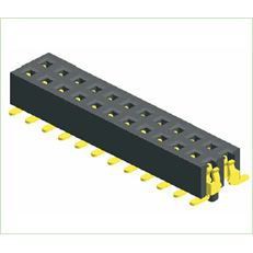Pennawd Pin Benyw 0.8mm